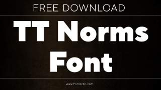 TT Norms Font: Download And Overview