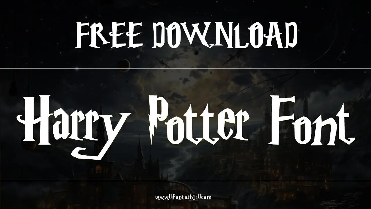 Harry Potter Font