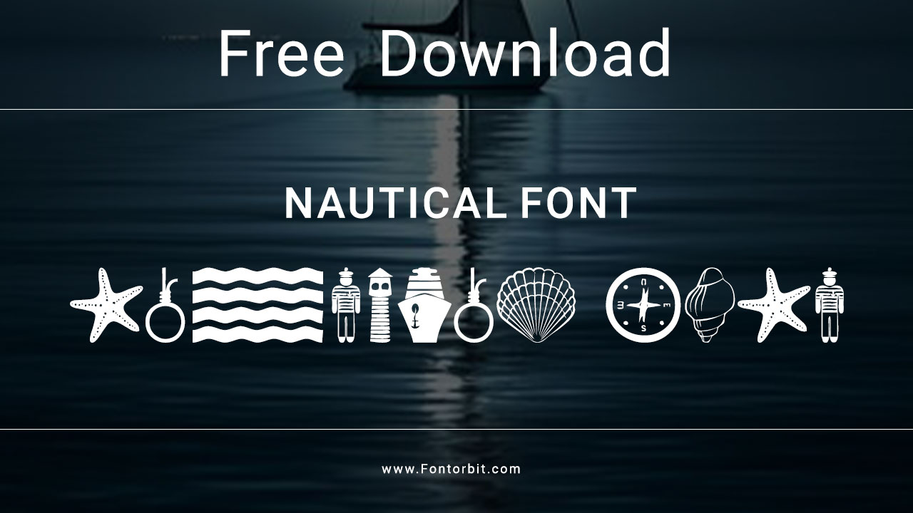 Nautical Font