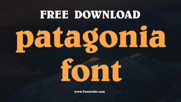 Patagonia Font
