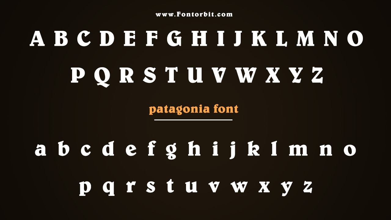 Patagonia Font Family Breakdown