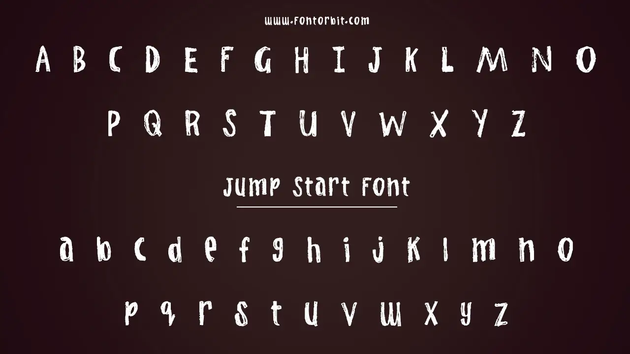 Jump Start Font Family