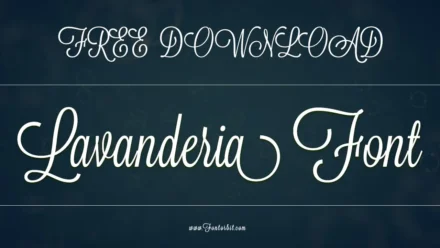 Discover Lavanderia Font: A Stylish Script For Every Project