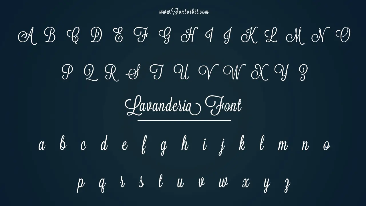 Lavanderia Font Family Styles