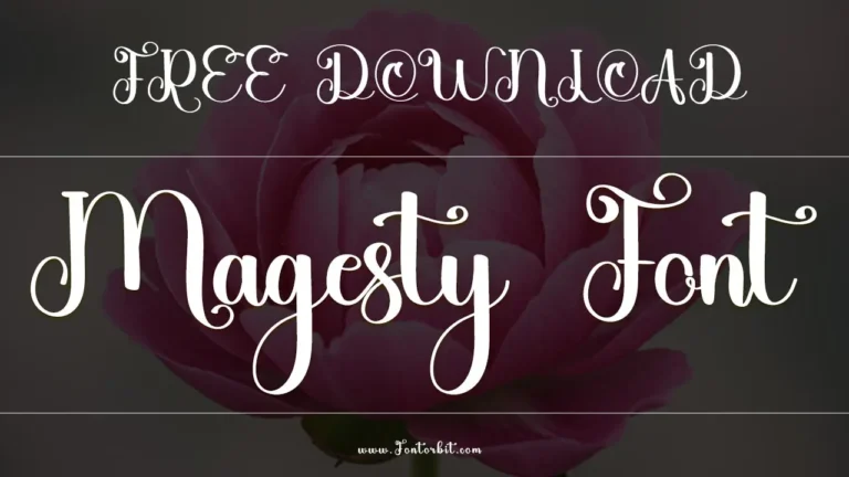 Magesty Font: Elegance And Timeless Appeal For Designers