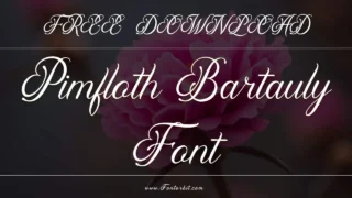 Why Pimfloth Bartauly Is A Must-Have Font For Branding