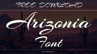 Arizonia Font: A Beautiful Script for Elegant Designs