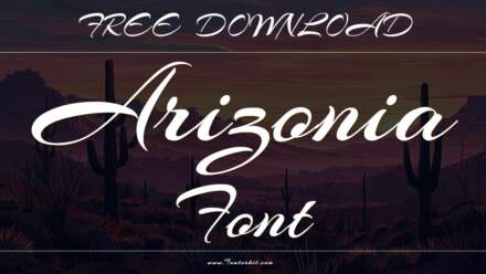 Arizonia Font: A Beautiful Script for Elegant Designs