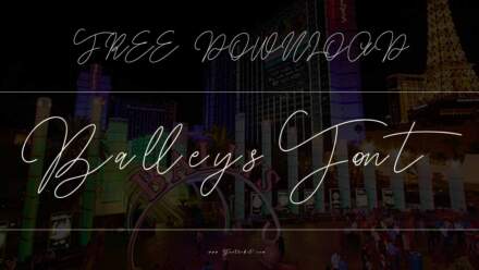 Create Stunning Designs with Balleys Font