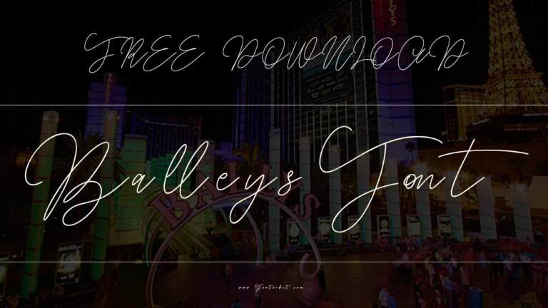 Create Stunning Designs with Balleys Font