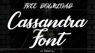 Cassandra Font: A Stylish Handwritten Script