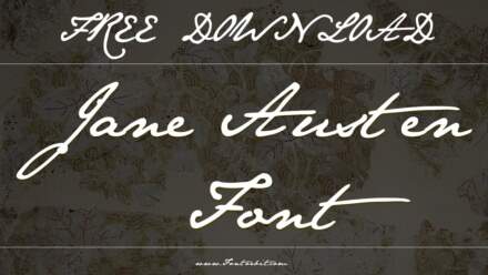 Jane Austen Font: A Beautiful Script for Writers and Designers