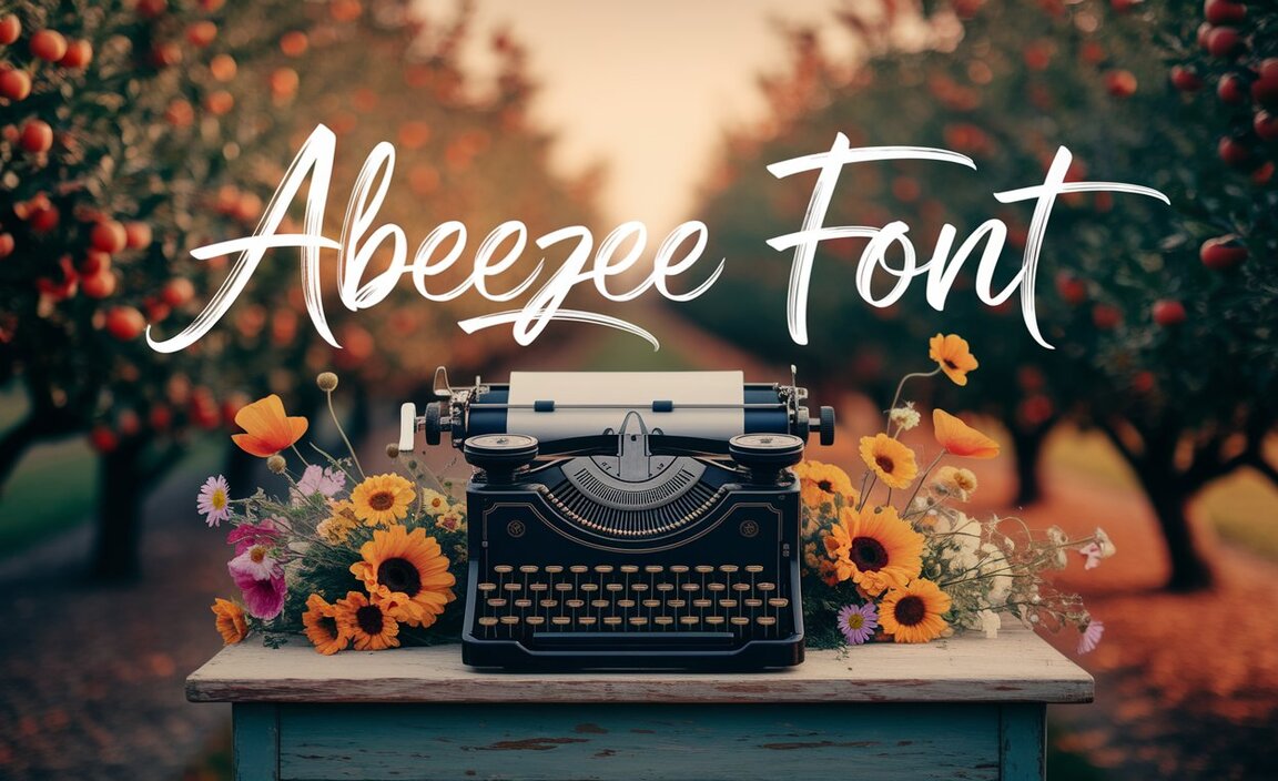 ABeeZee Font Family Includes