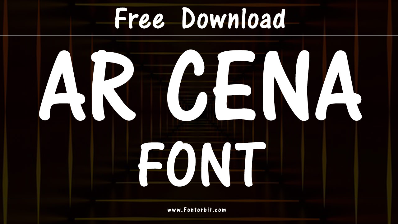 Ar Cena Font