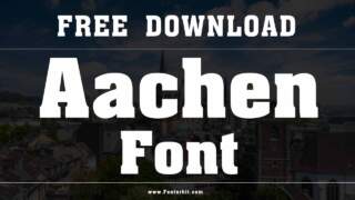 Unlocking The Power Of Aachen Font: Bold & Impactful Design