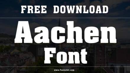 Unlocking The Power Of Aachen Font: Bold & Impactful Design