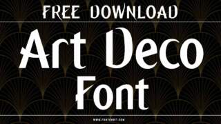 Art Deco Font For Luxurious And Sophisticated Branding