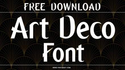 Art Deco Font For Luxurious And Sophisticated Branding