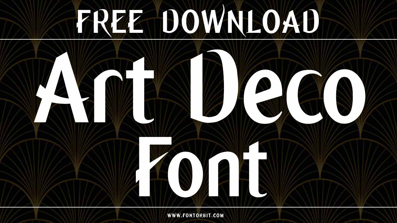 Art Deco Font