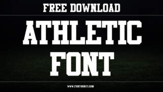 Athletic Font: Bold Typography For Sports Designs