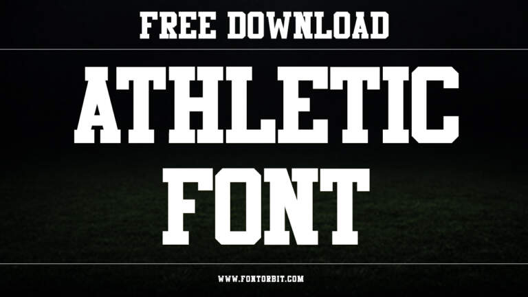 Athletic Font