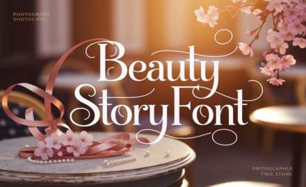 Beauty Story Font: A Modern Script for Elegant Designs