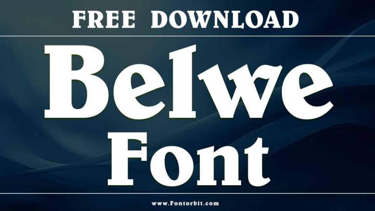 Why Belwe Font Is Perfect For Your Next Project