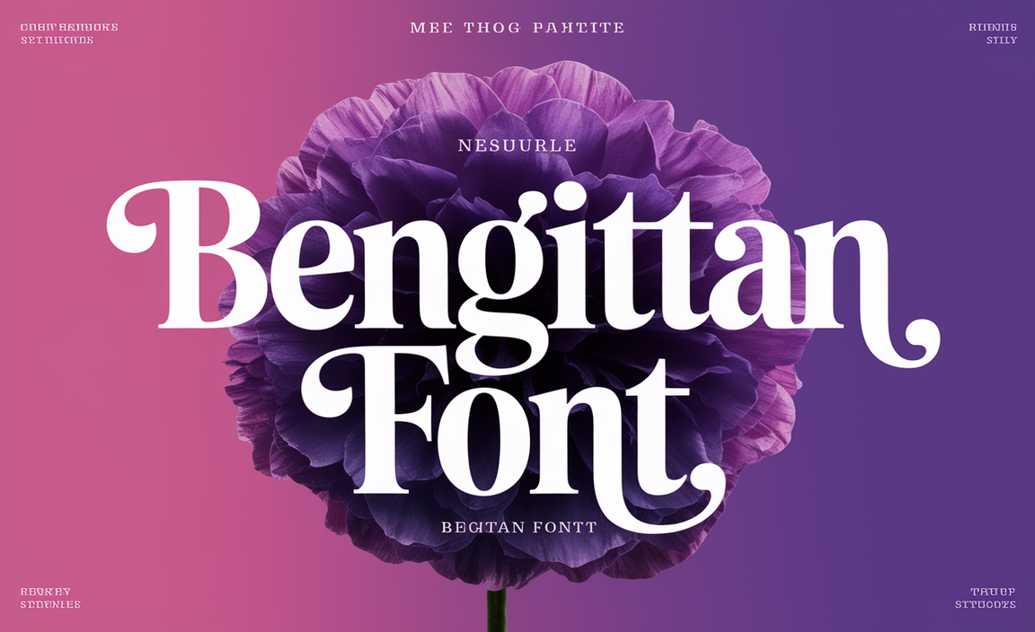 Type of Bengittan Font (Font Family)