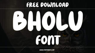 Bholu Font Free Download