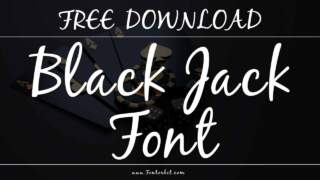 Black Jack Font—A Stylish Script For Any Design
