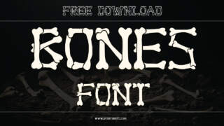An Overview Of Bones Font To Create Bold Designs
