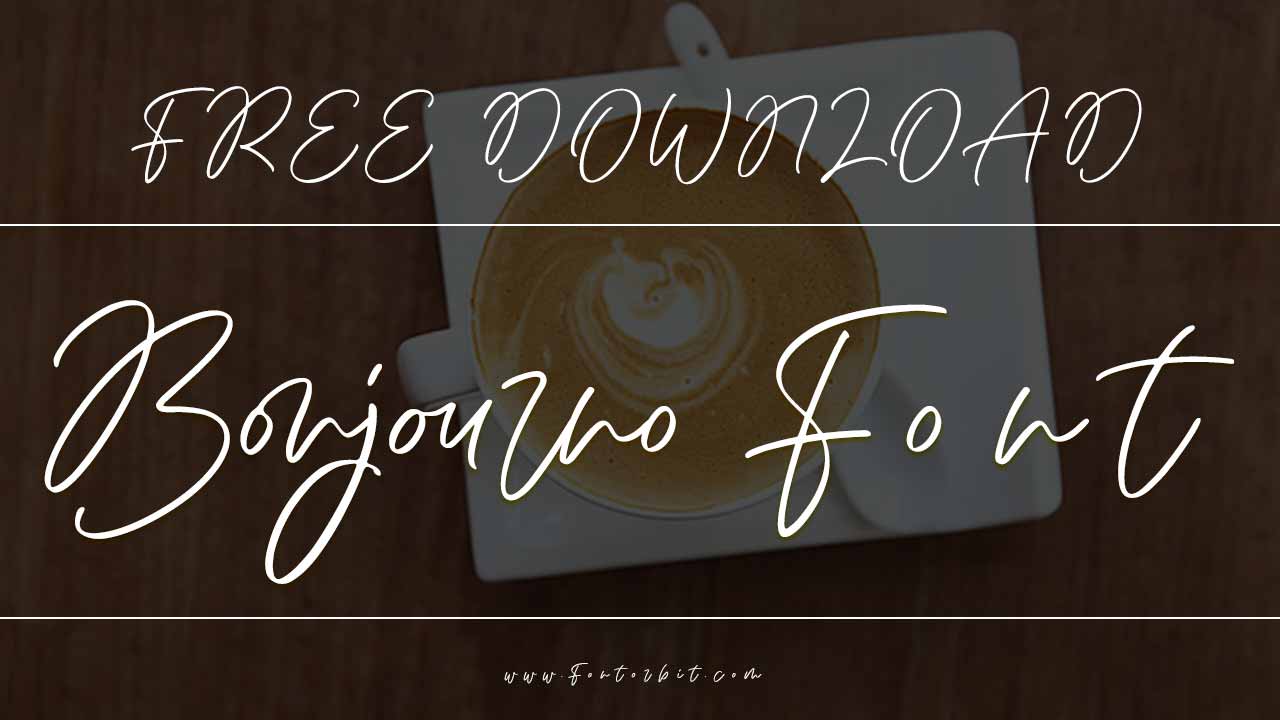 Bonjourno Font