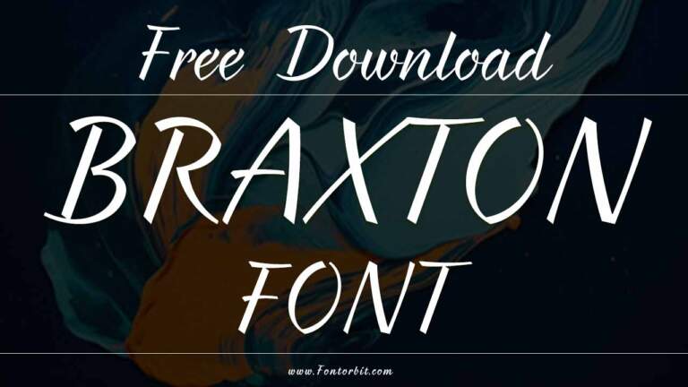 How To Use Braxton Font For Stunning Designs