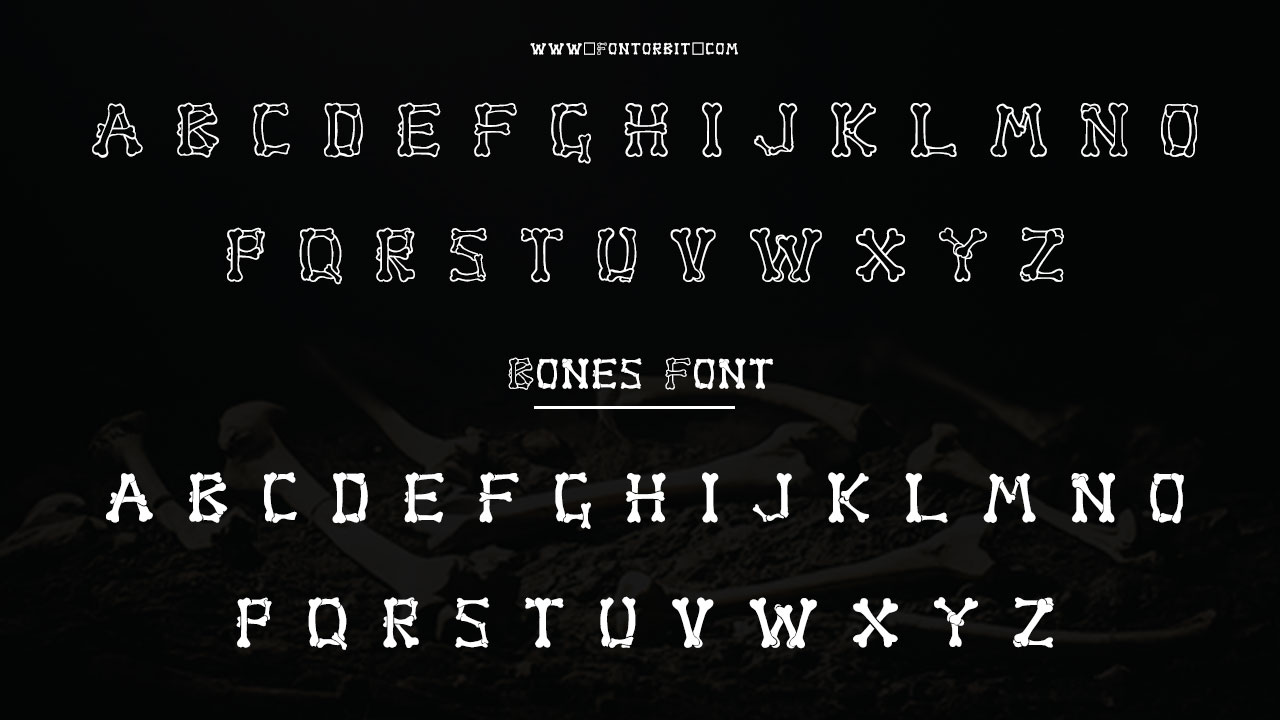 Bring Your Ideas To Life With The Bones Font