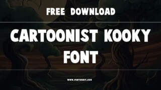 Cartoonist Kooky Font Free Download