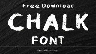 Chalk Font: A Handwritten Typeface For Creative Designs