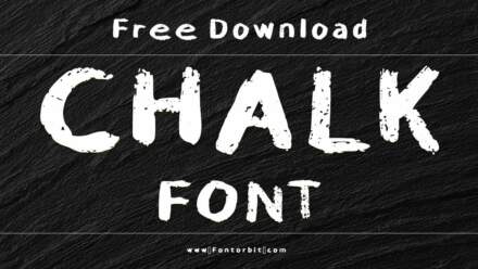 Chalk Font: A Handwritten Typeface For Creative Designs
