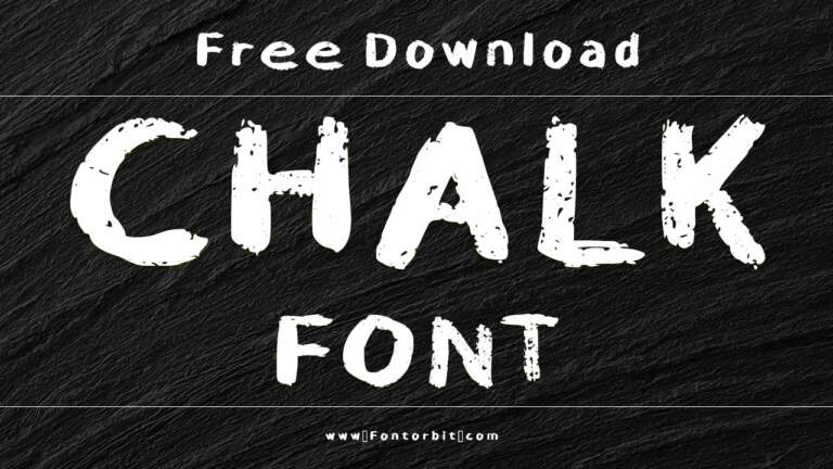 Chalk Font