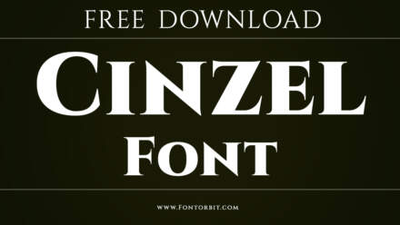 Cinzel Font Free Download
