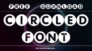 Circled Font Family