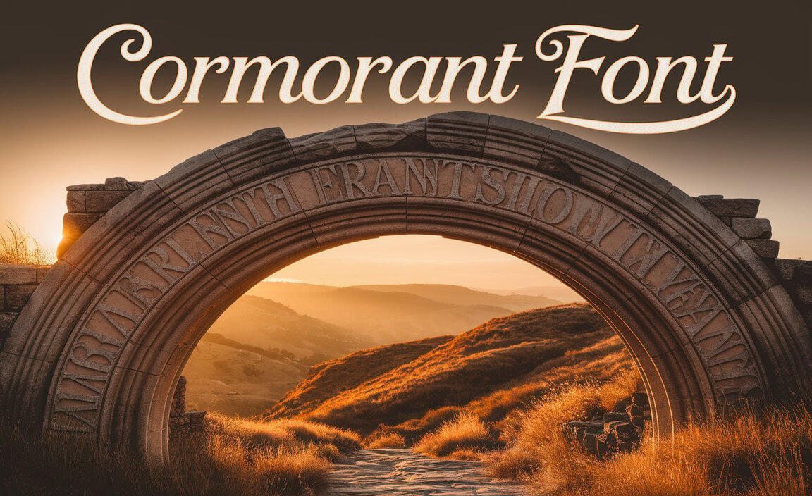 Cormorant Font Family Includes