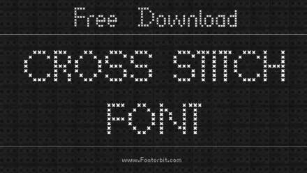 Best Cross Stitch Fonts For Crafts & Designs
