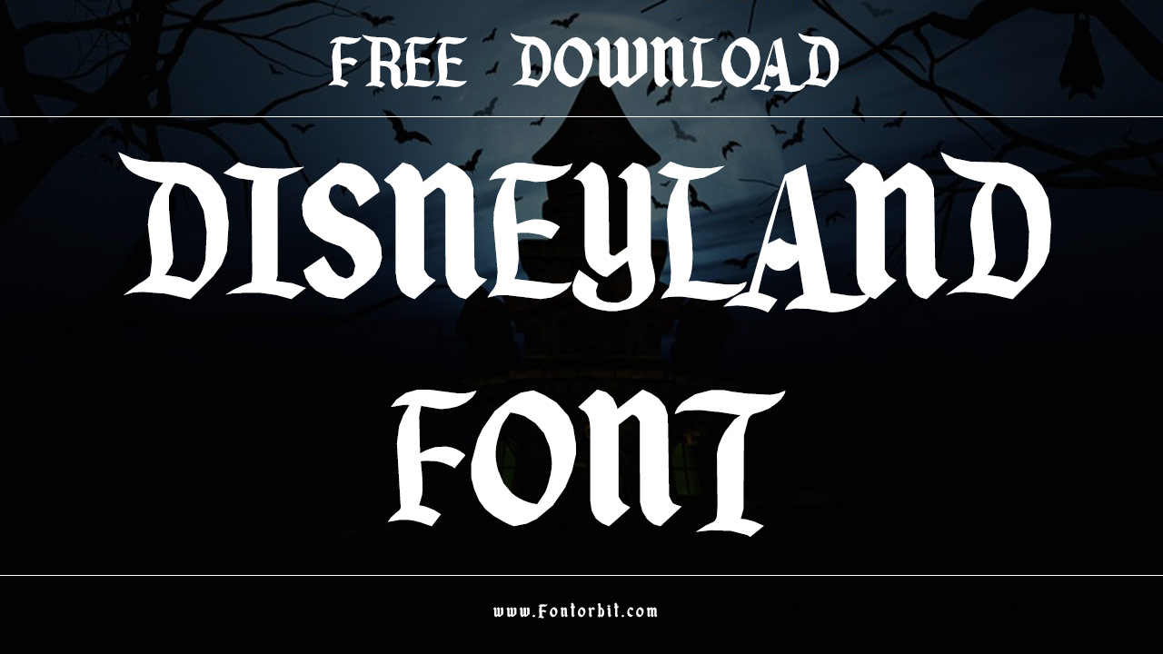 Disneyland Font