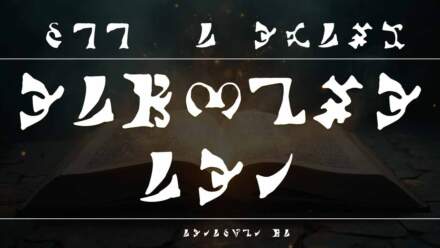 Enochian Font: A Mystical Typeface For Dark Aesthetic Designs