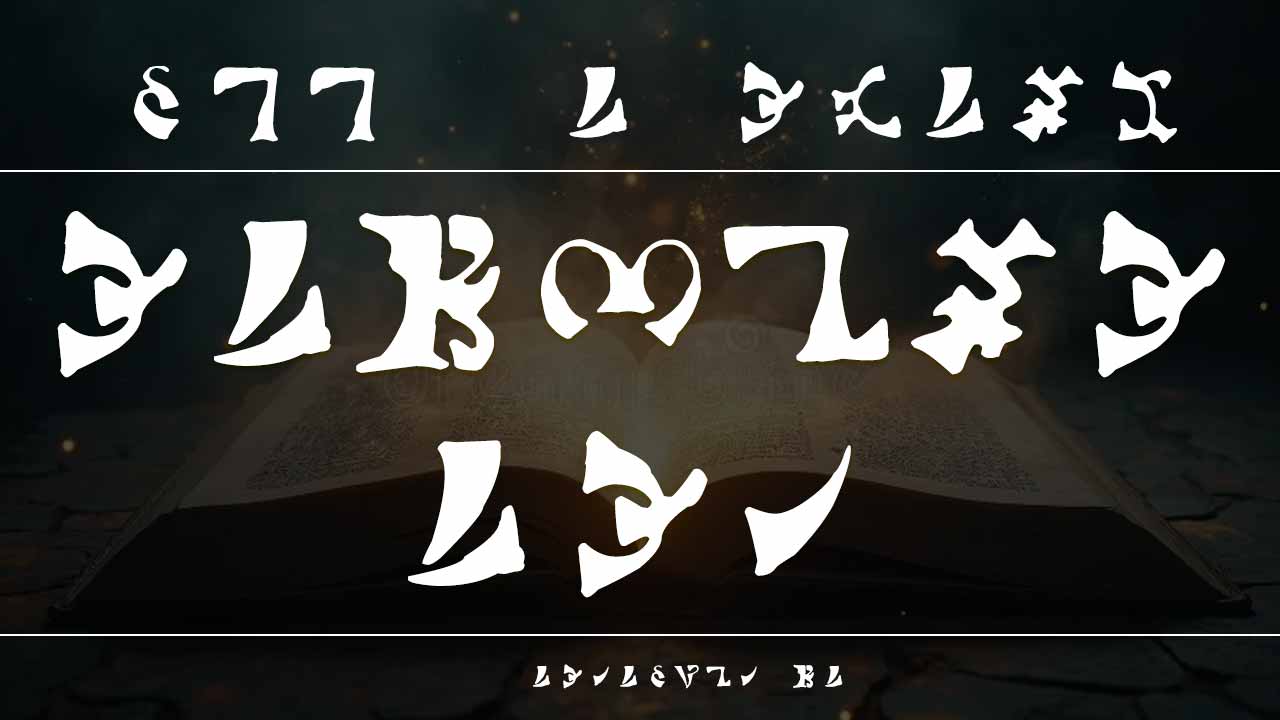 Enochian Font