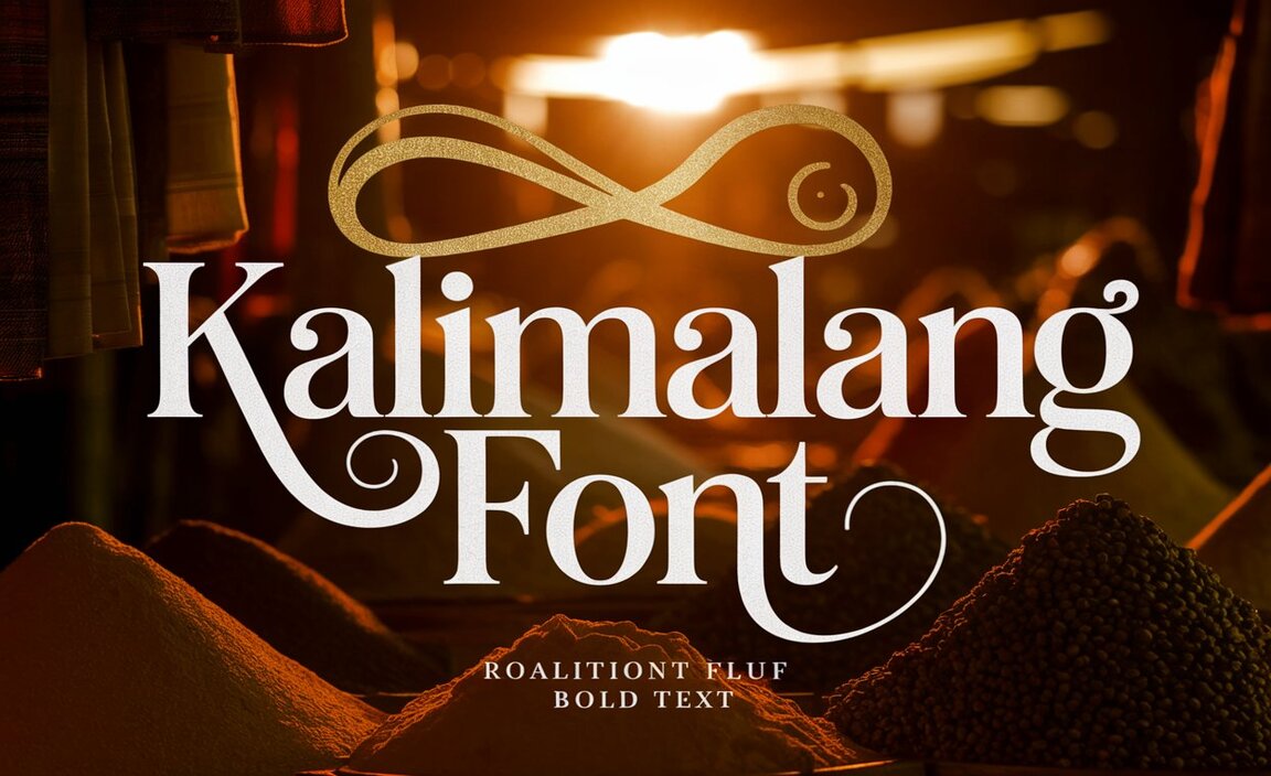 Features Of Kalimalang Font (Font Family)