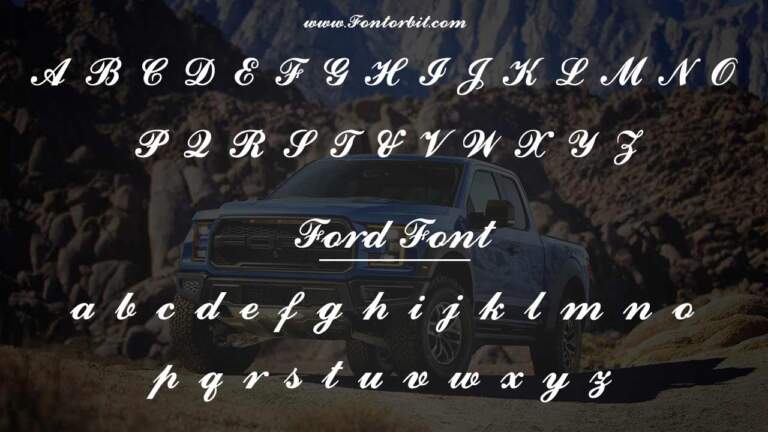 Ford Font: The Iconic Typeface of Ford