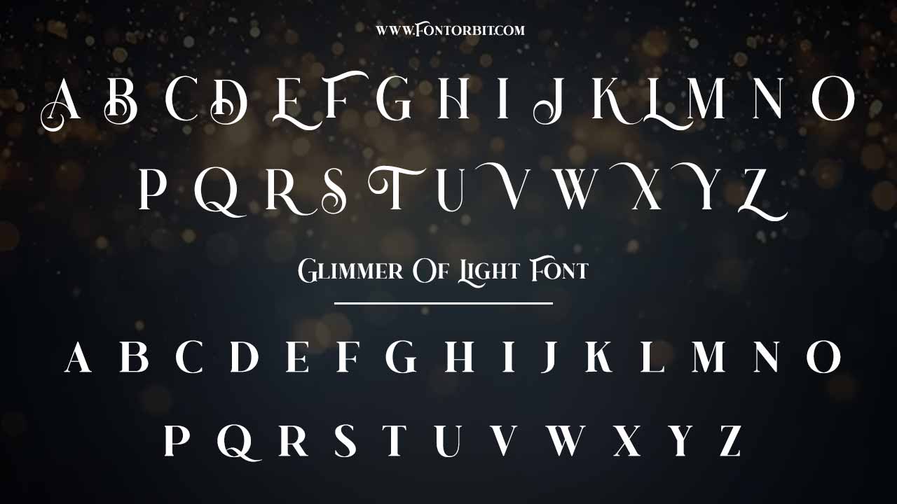 Glimmer Of Light Font Family