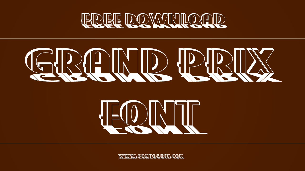 Grand Prix Font