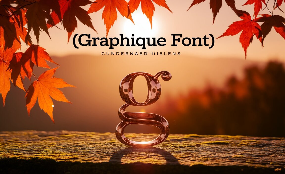 Graphique Font